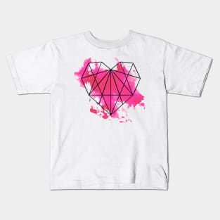 Geometric heart Kids T-Shirt